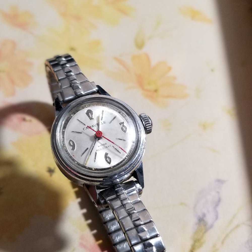 Lovely Caravelle Wind Up Watch Working - image 1